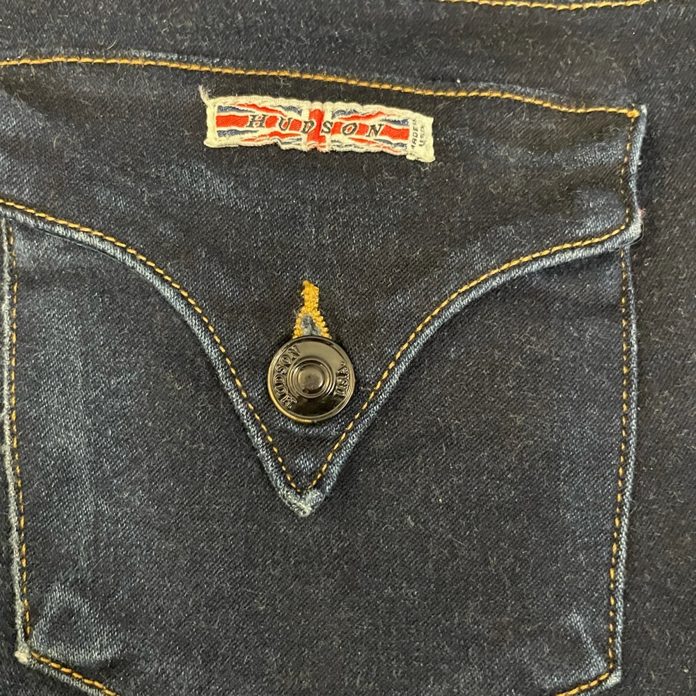 Skinny midrise Hudson jeans